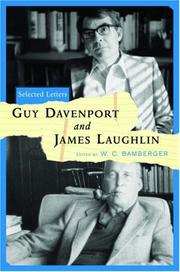 Cover of: Selected Letters by Guy Davenport, James Laughlin
