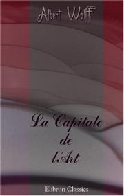 Cover of: La Capitale de l\'Art