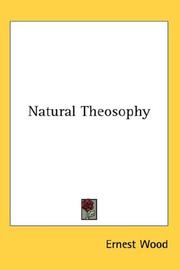 Cover of: Natural Theosophy | Ernest Wood