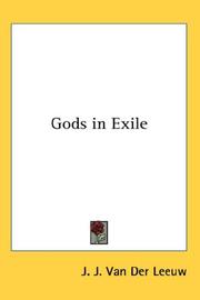 Cover of: Gods in Exile | J. J. Van Der Leeuw