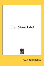 Cover of: Life! More Life!