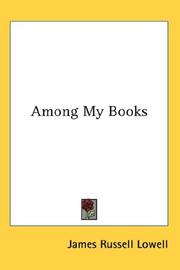 Cover of Among my books