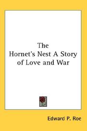 Cover of: The Hornet's Nest A Story of Love and War