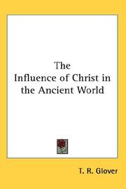 Cover of: The Influence of Christ in the Ancient World