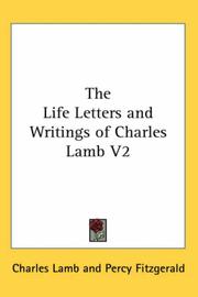 Cover of: The Life, Letters, and Writings of Charles Lamb, Volume 2 | Charles Lamb