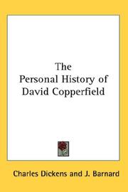 Cover of: The Personal History of David Copperfield by Charles Dickens