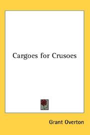 Cover of Cargoes for Crusoes