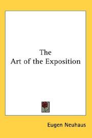 The Art of the Exposition
