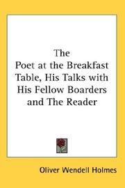 The poet at the breakfast-table
