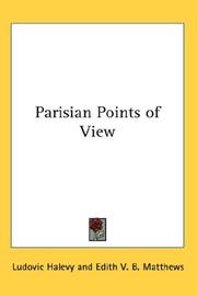 Cover of: Parisian Points of View by Ludovic Halévy