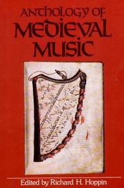 Cover of: Anthology of Medieval Music