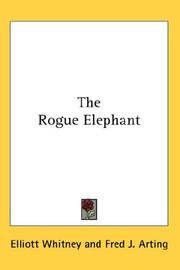 Cover of: The Rogue Elephant by H. Bedford-Jones