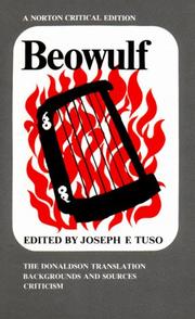 Cover of: Beowulf