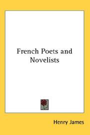 Cover of French Poets and Novelists
