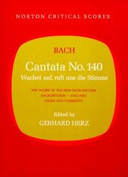 Cover of: Cantata No. 140 (Cantata) by Johann Sebastian Bach