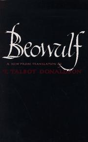 Cover of Beowulf