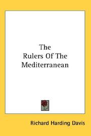 The Rulers of the Mediterranean by Richard Harding Davis, Ridhard Harding Davis