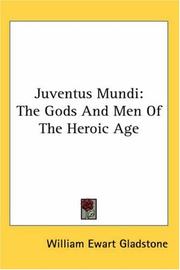 Cover of: Juventus Mundi by William Ewart Gladstone