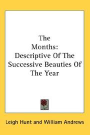 The months by Leigh Hunt