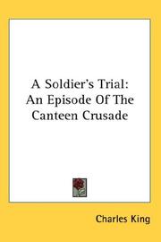 Cover of: A Soldier's Trial