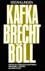 Cover of: Erzählungen [von] Franz Kafka, Bertolt Brecht [und] Heinrich Böll.