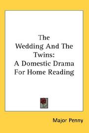 Cover of: The Wedding And The Twins | Major Penny