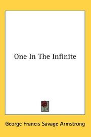 Cover of: One In The Infinite
