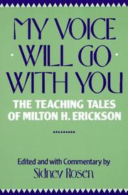 Cover of: My Voice Will Go With You by Sidney Rosen