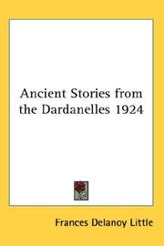 Cover of: Ancient Stories from the Dardanelles 1924