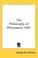 Cover of: The Philosophy of Phenomena 1897