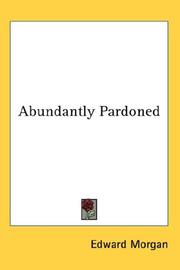 Cover of: Abundantly Pardoned