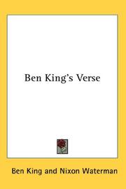 Cover of: Ben King's Verse by Ben King