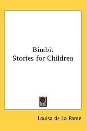 Cover of: Bimbi: Stories for Children