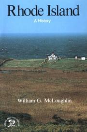 Cover of: Rhode Island, a history by William Gerald McLoughlin