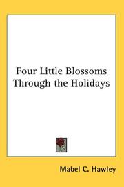 Cover of: Four Little Blossoms Through the Holidays by Alice B. Emerson, Alice B. Emerson