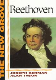 Cover of: The New Grove Beethoven (The New Grove) by Joseph Kerman, Alan Tyson