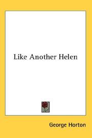 Cover of: Like Another Helen