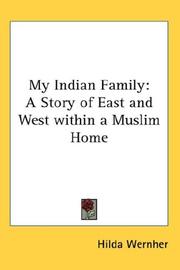 Cover of: My Indian Family by Hilda Wernher