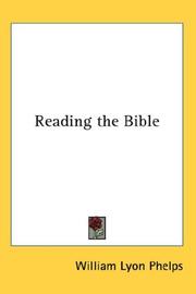 Cover of: Reading the Bible
