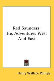 Cover of: Red Saunders | Henry Wallace Phillips
