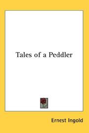 Tales of a Peddler by Ernest Ingold