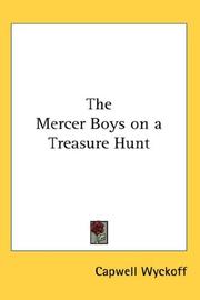 Cover of: The Mercer Boys on a Treasure Hunt
