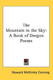 Cover of: The Mountain in the Sky: A Book of Oregon Poems