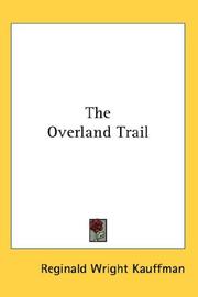 Cover of: The Overland Trail