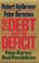 Cover of: The debt and the deficit