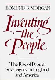 Cover of: Inventing the People by Edmund Sears Morgan