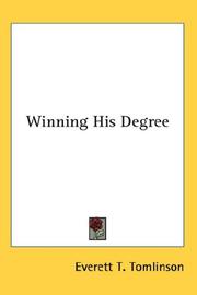 Cover of: Winning His Degree