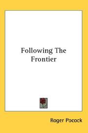 Cover of: Following The Frontier