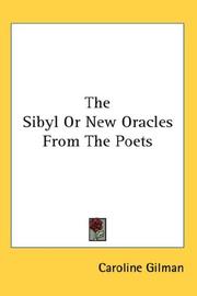 Cover of: The Sibyl Or New Oracles From The Poets