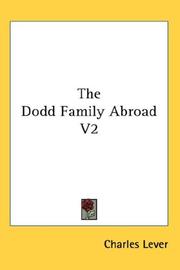 Cover of: The Dodd Family Abroad V2